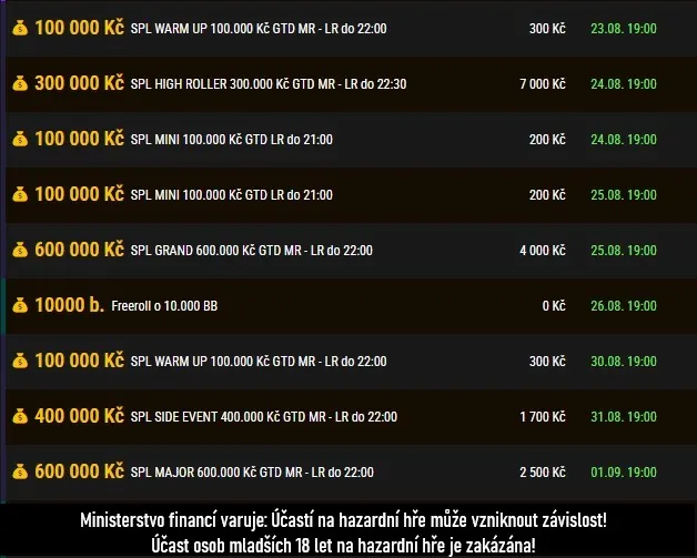 synottip poker online program 23-25 srpen