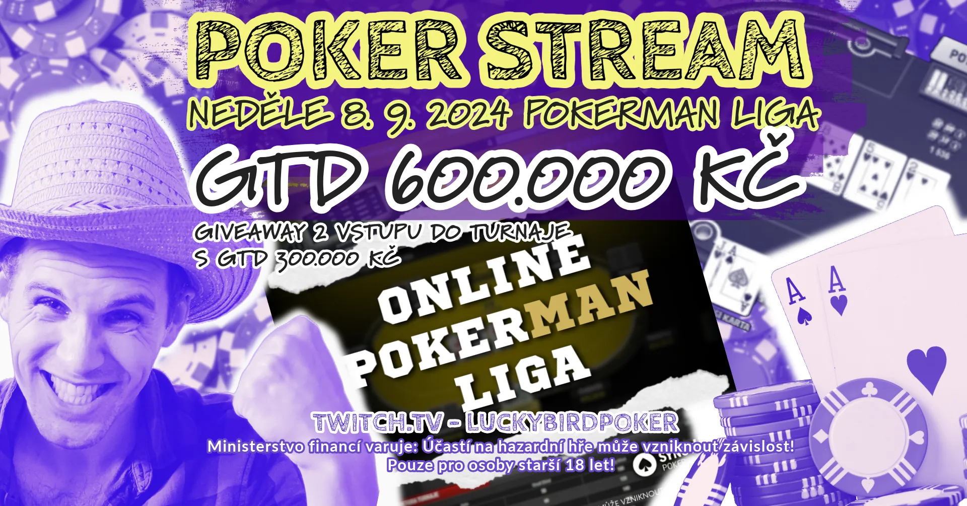 poker stream v češtině