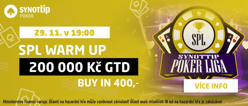 SynotTip poker liga listopad