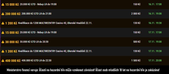 program online poker turnaju synottip.cz listopad 2024