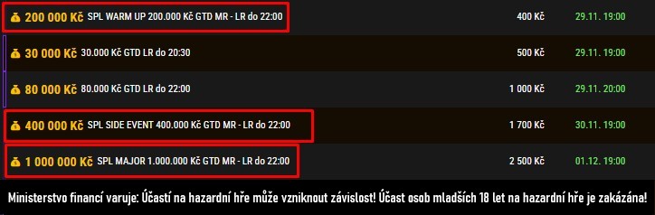 turnaje synottip poker liga listopad