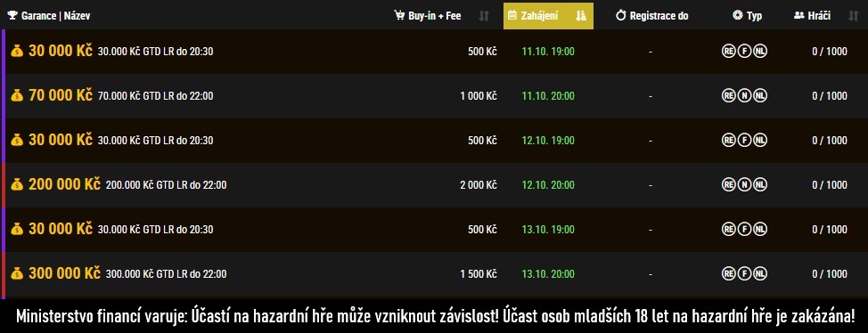 program online poker turnaju synottip.cz rijen 2024
