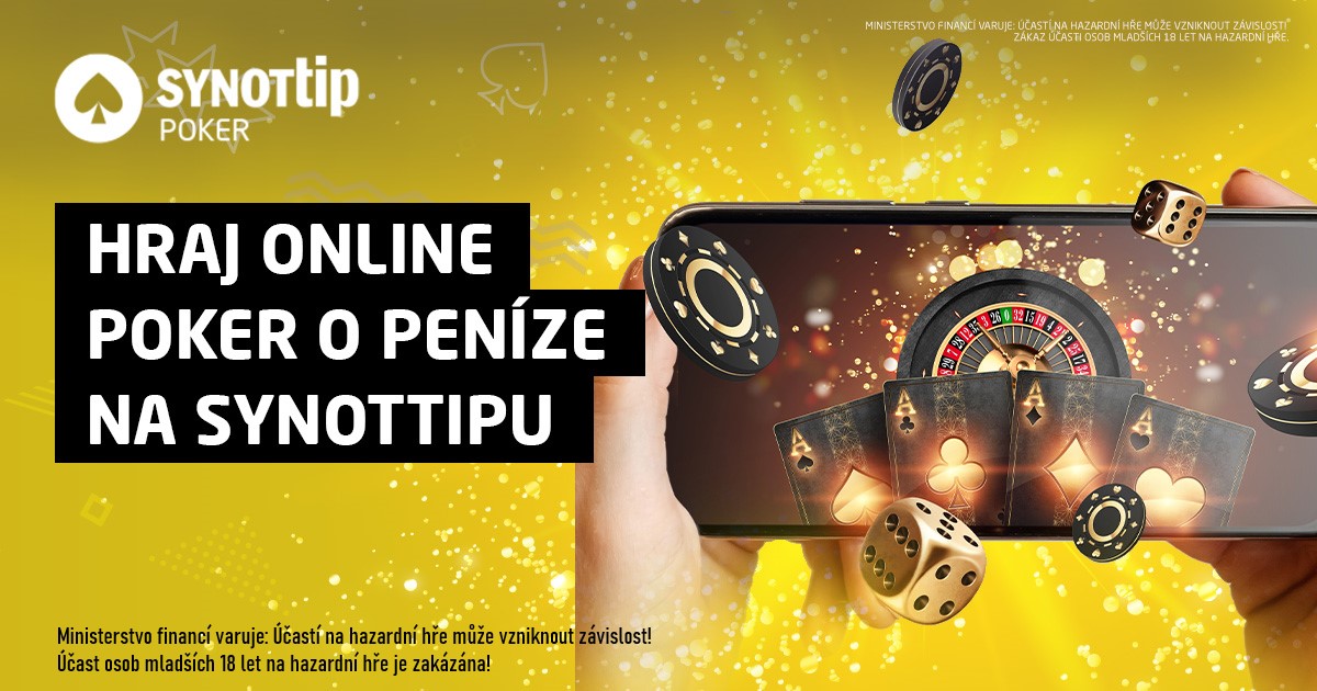 online poker o penize herna Synottip, 