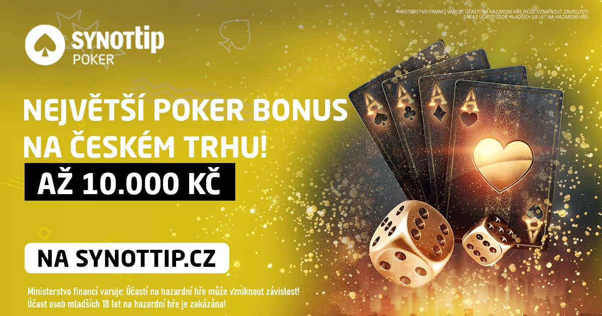 poker bonus, online pokerova herna synottip.cz