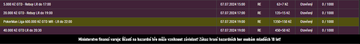 neděle pml 600k