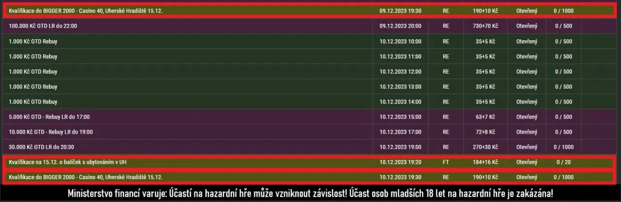 poker turnaje kvalifikace synot tip