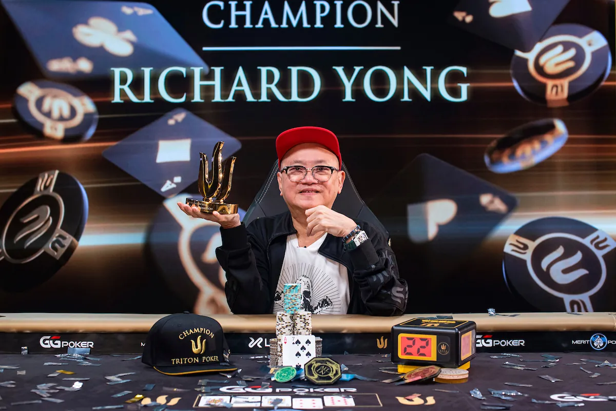 richard yong Triton poker series