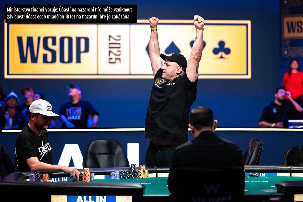 fotografie Michaela Mizrachiho na WSOP 2025