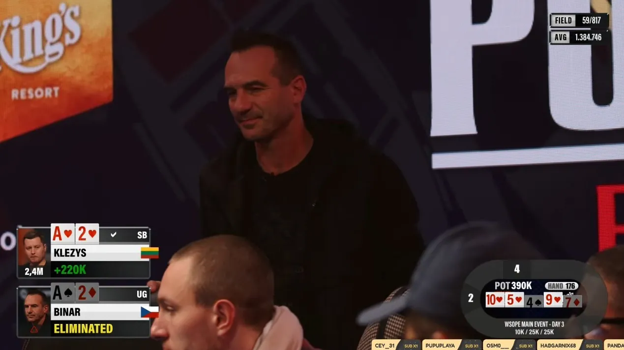 pavel binar wsope main event