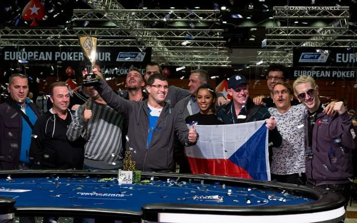 Leon Tsoukernik Super High Roller EPT Praha