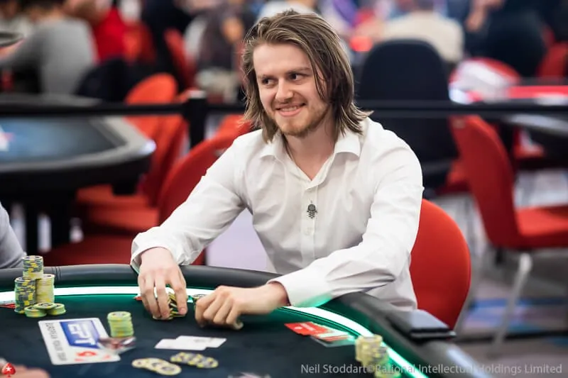 Charlie Carrel poker, photo