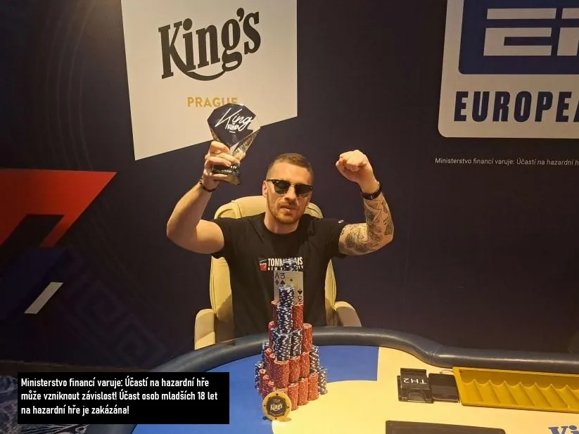 hráč pokeru jakub chmelenský v Kings Prague