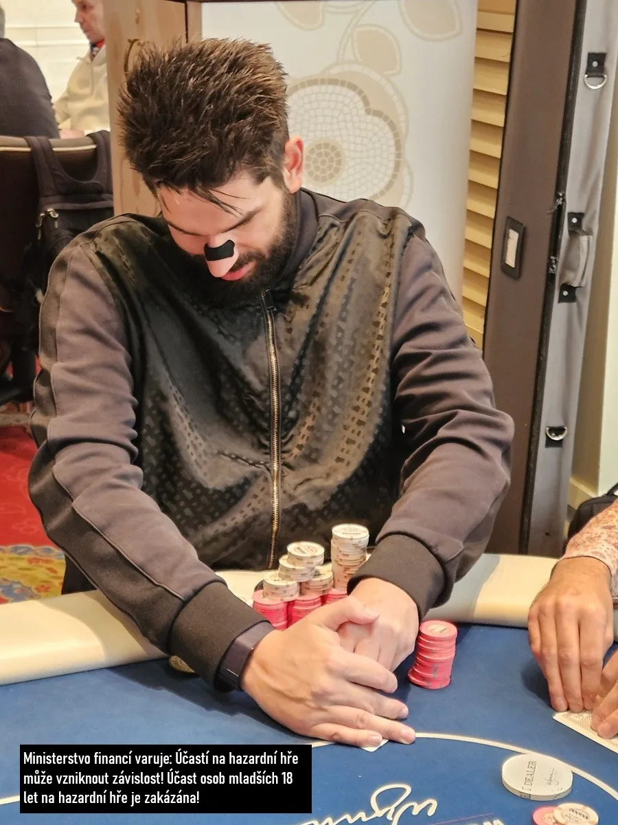 Patrik Jaroš fotografie českého profesionálního hráče pokeru