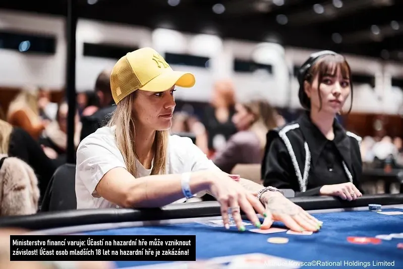 hráčka pokeru barbora mlejková na European Poker Tour