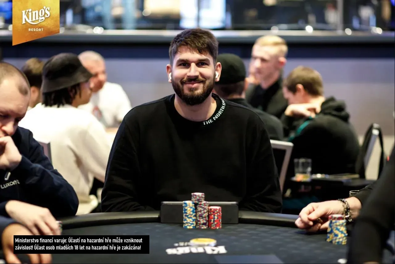 fotografie českého hráče pokeru patrika jaroše
