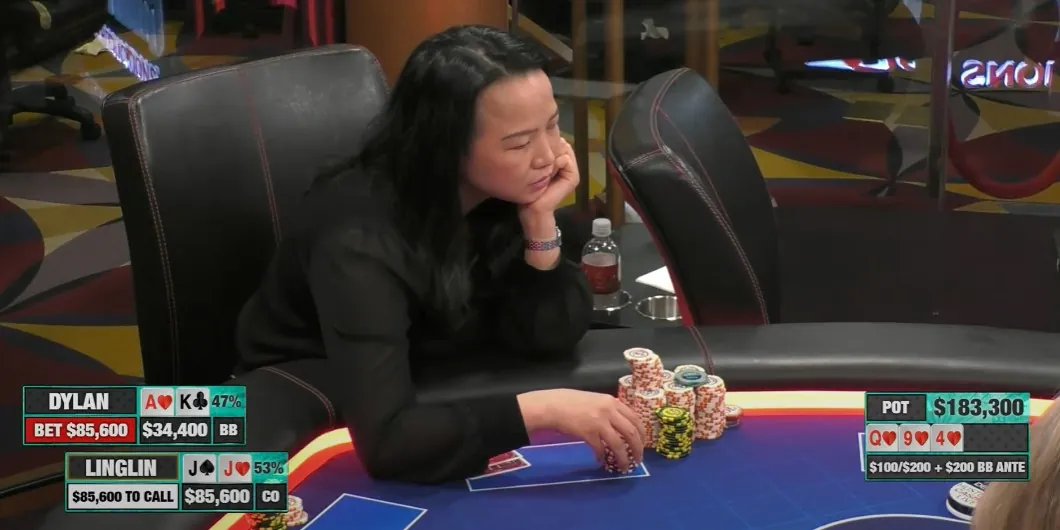 Linglin Zeng hustler casino live