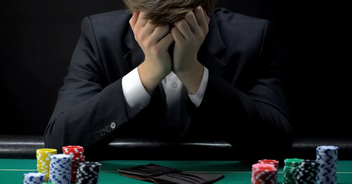 obr&aacute;zek hr&aacute;če kter&yacute; nedodržel bankroll management