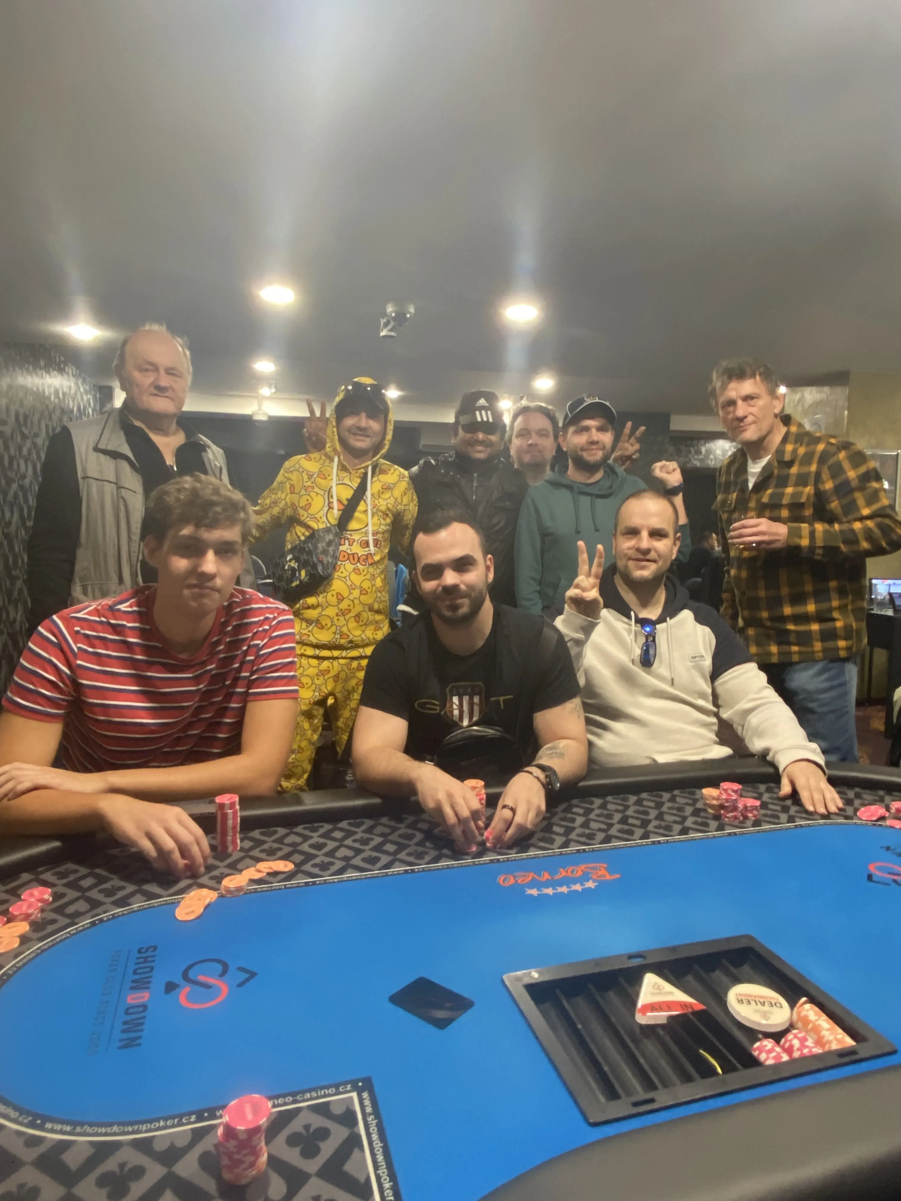 poker turnaje praha, vyherci showdown freerollu