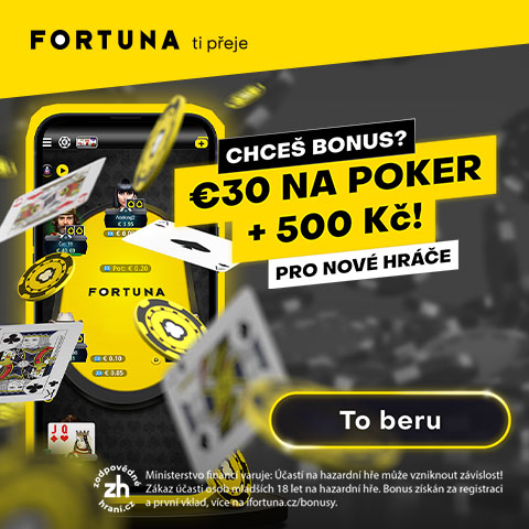 Fortuna - Bonus 500 Free Spinů