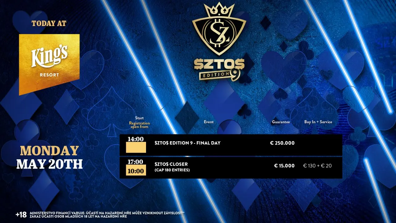 poker turnaje kings resort 20.5.2024