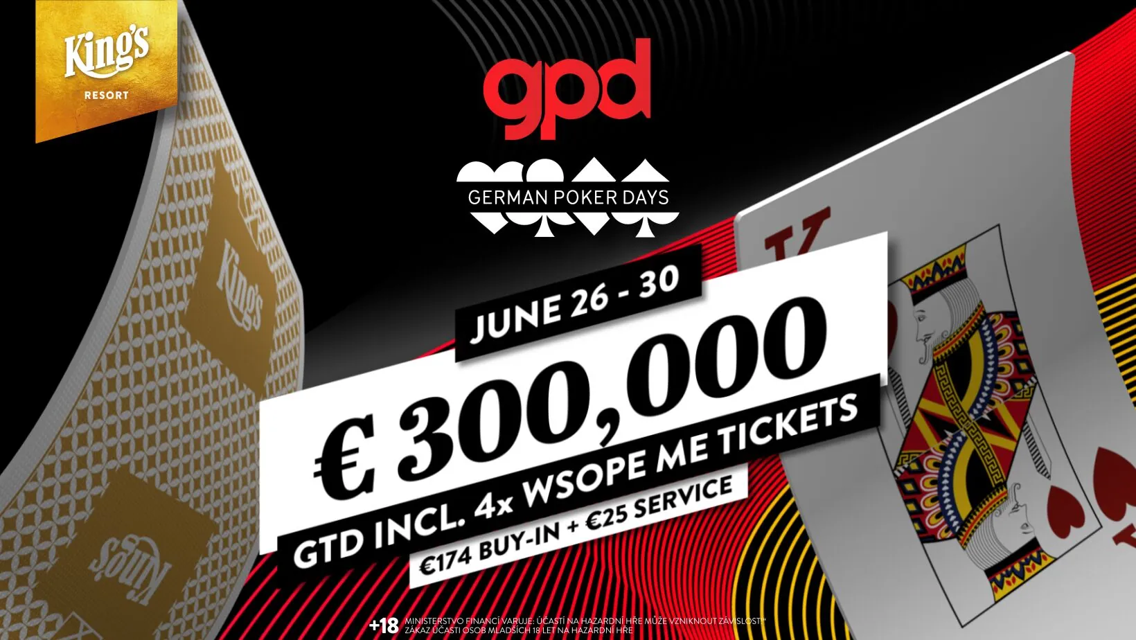 german poker days kings resort rozvadov