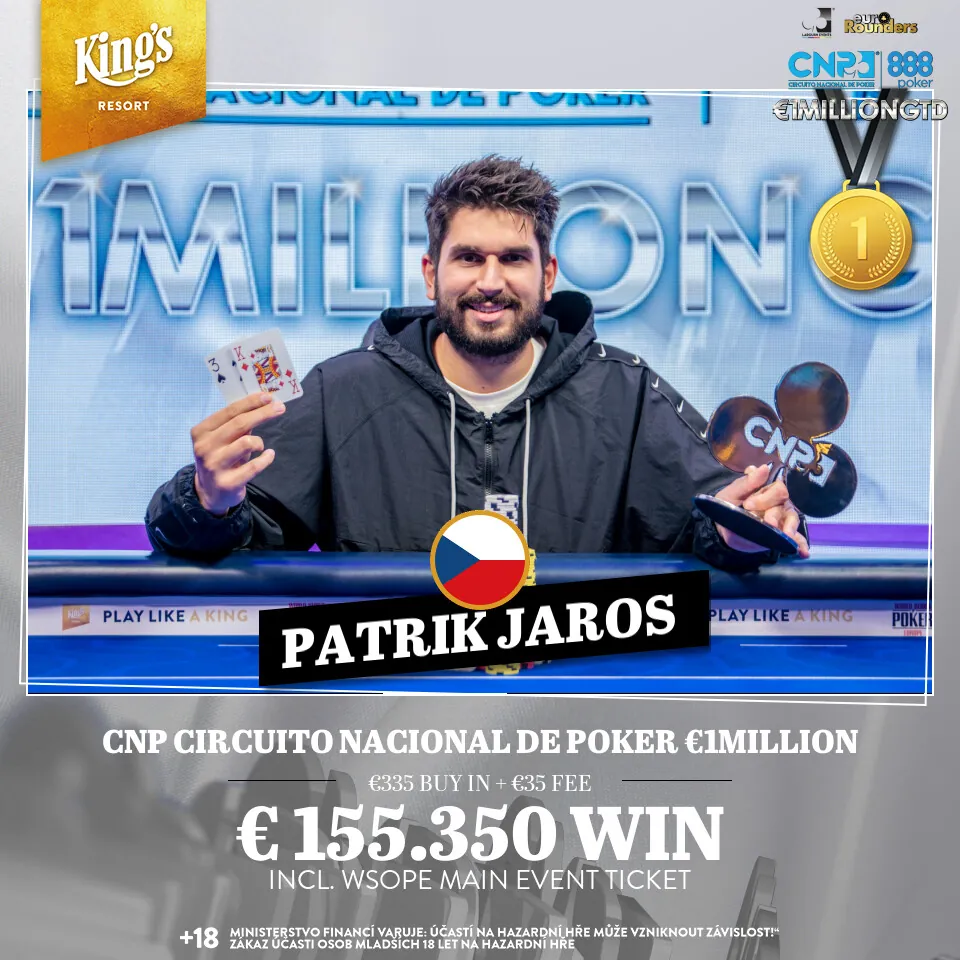 King&rsquo;s Rozvadov CNP final day Patrik jaro&scaron;