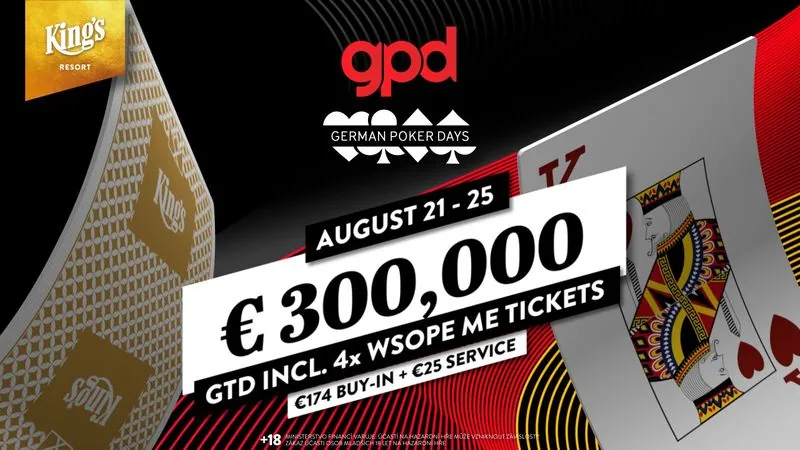 german poker days srpen