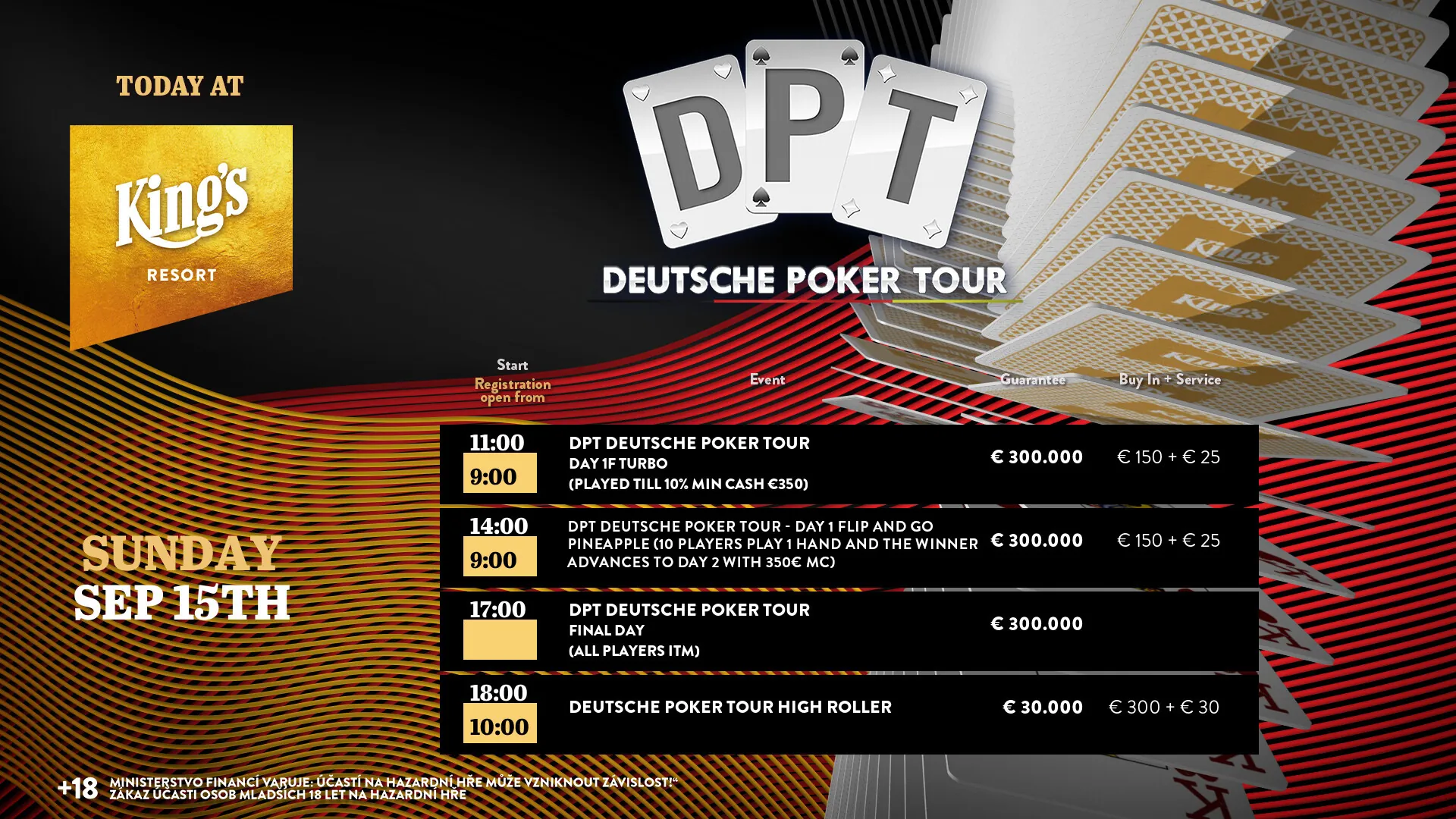 poker turnaje kings rozvadov 15.9.2024
