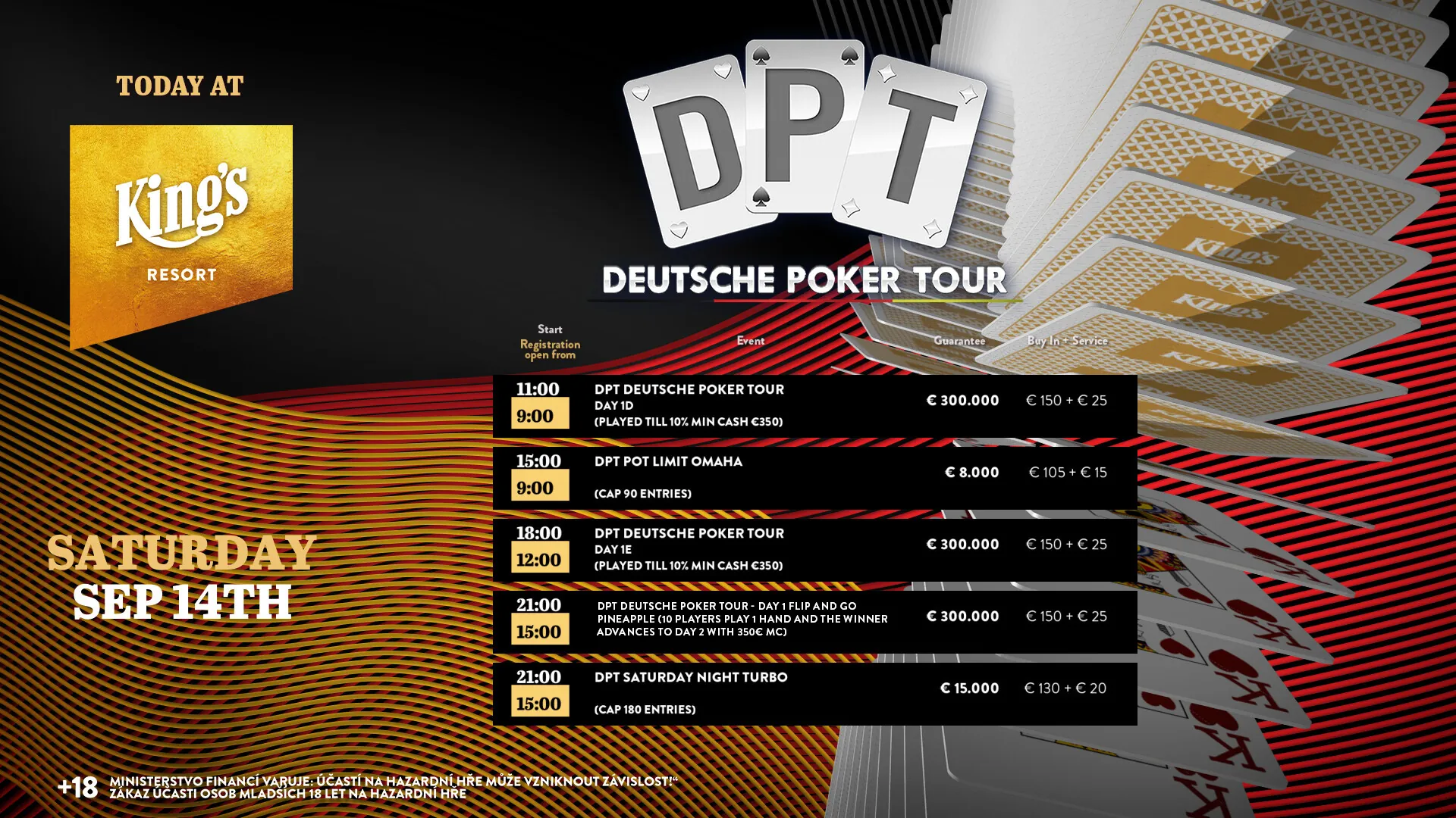 poker turnaje kings rozvadov 14.9.2024