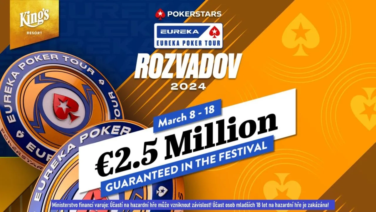 poker turnaje eureka 2024 kings rozvadov