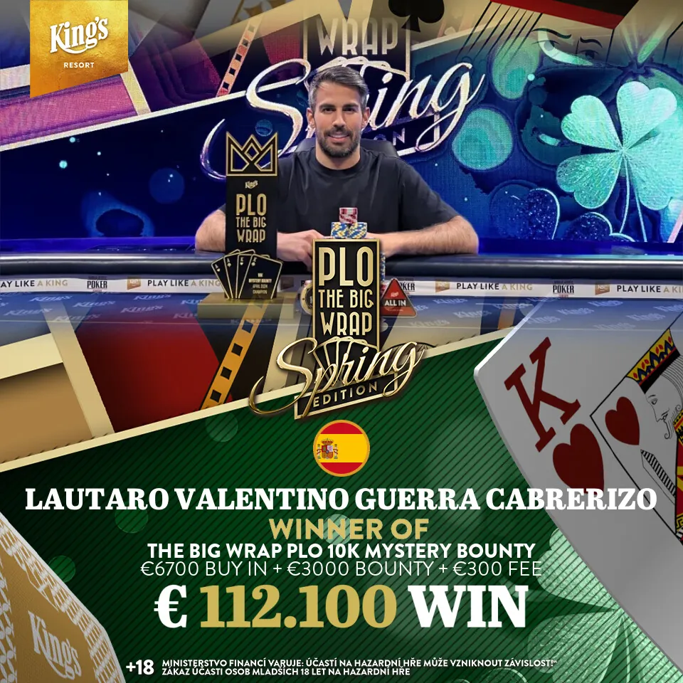 big wrap poker turnaj kings rozvadov