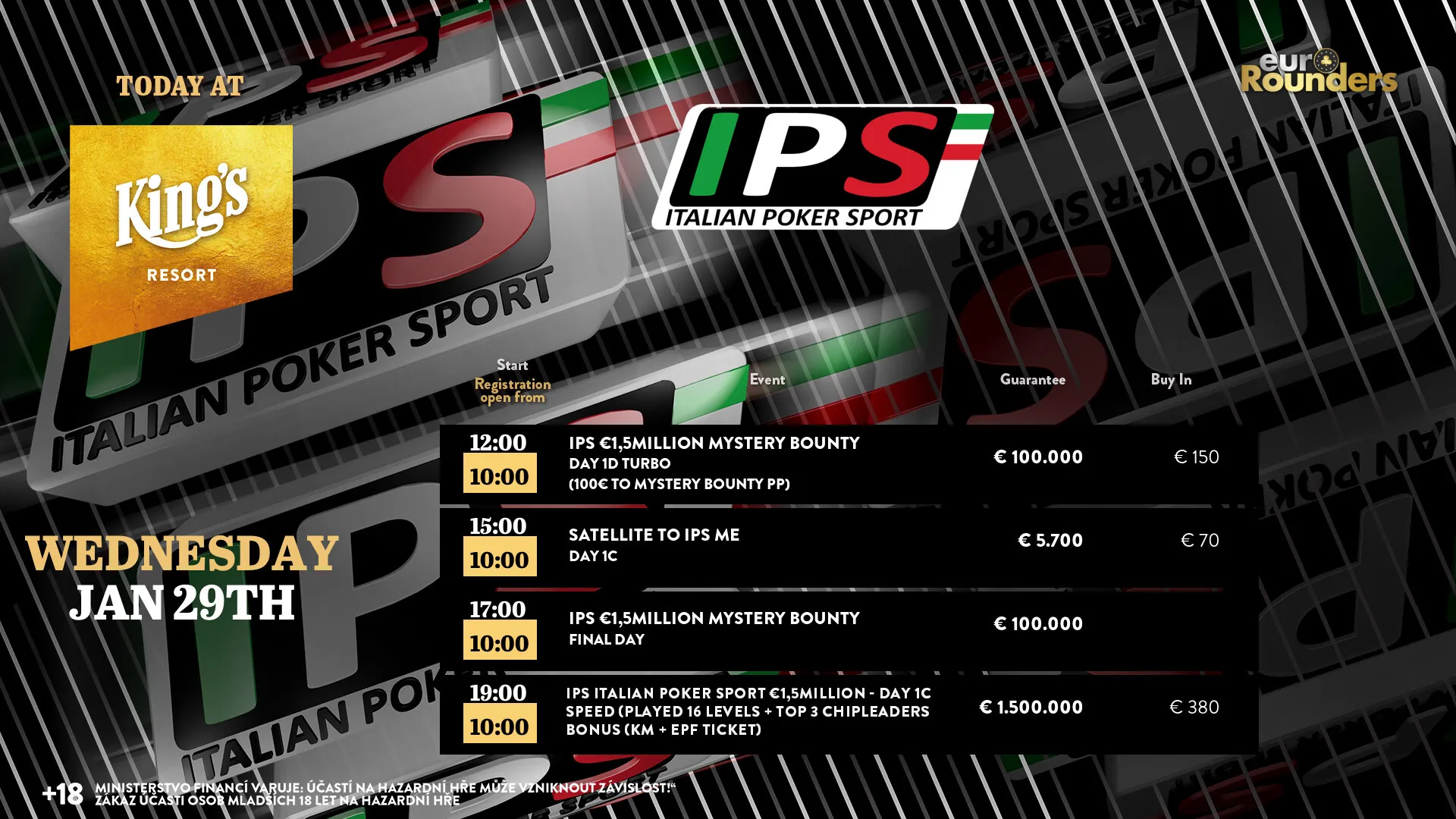program poker turnaju kings rozvadov 29.1.2025