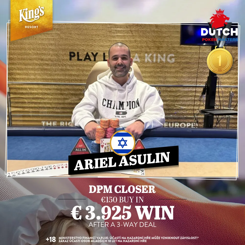 vítěz turnaje DMP closer