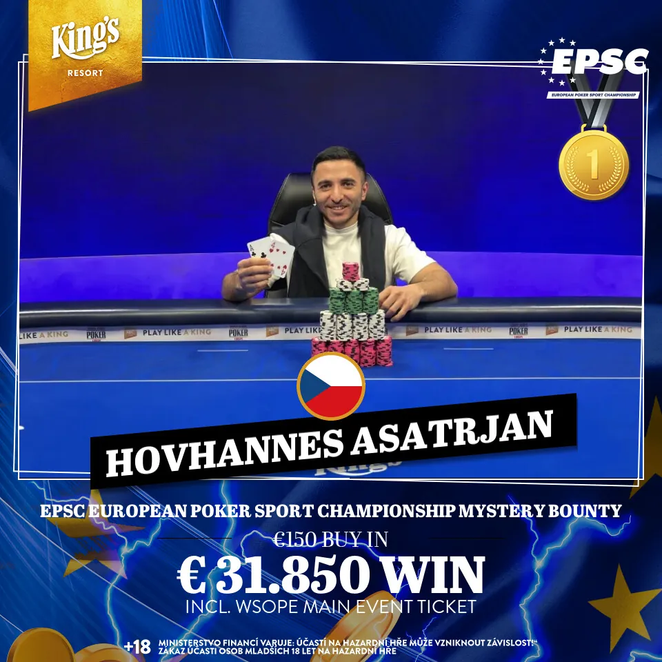 hovhannes asatrjan poker kings rozvadov