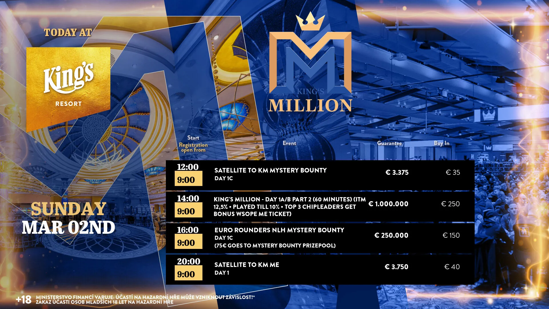 Kings Resort Rozvadov 2.3.