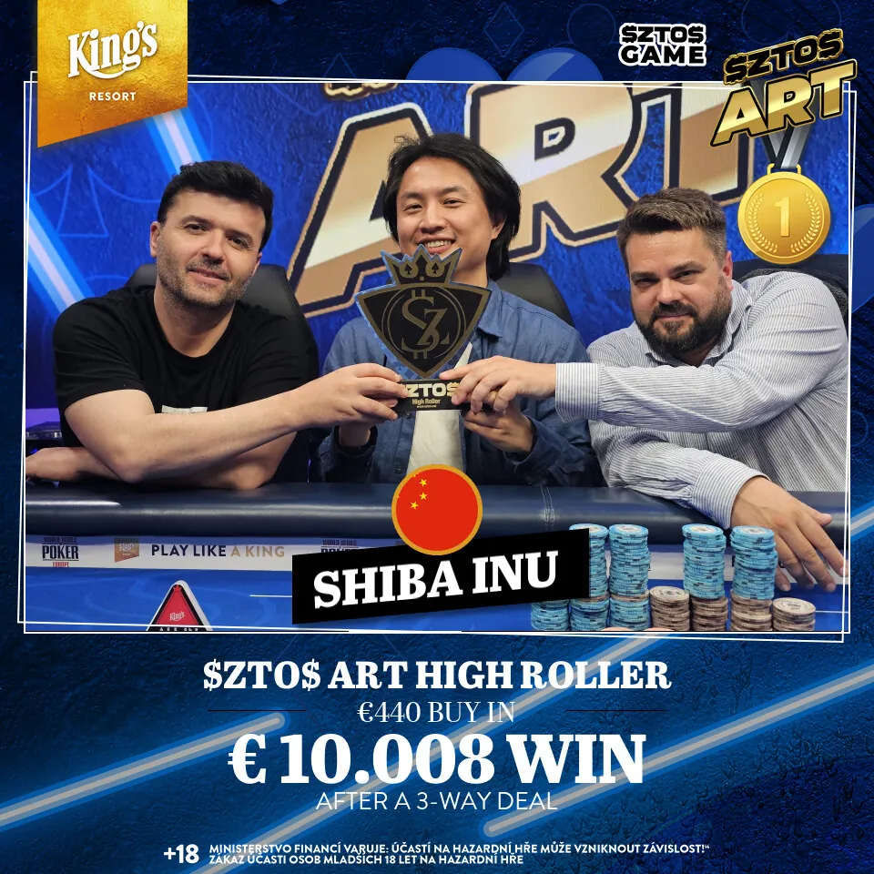 fotografie nejlepší trojice v poker turnaje high roller sztos v kings rozvadov 