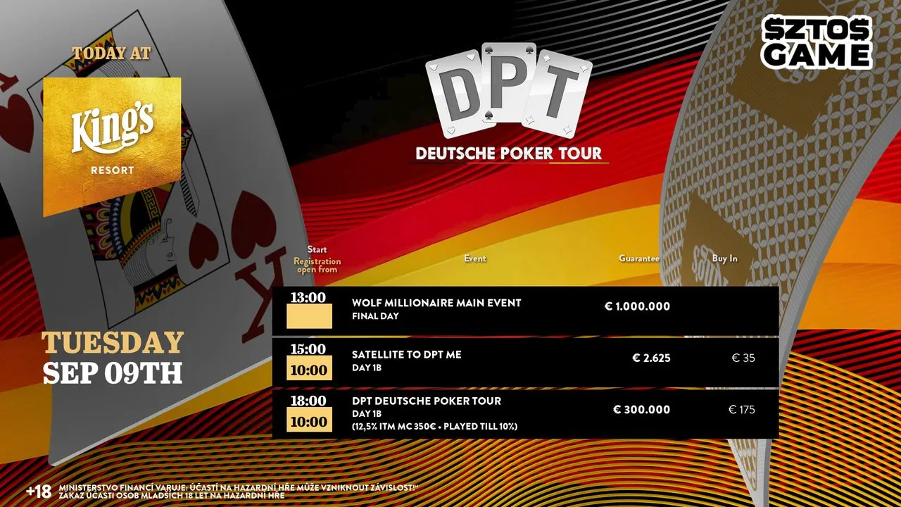 nab&iacute;dka poker turnajů v kings resortu rozvadov z&aacute;ř&iacute; 2025