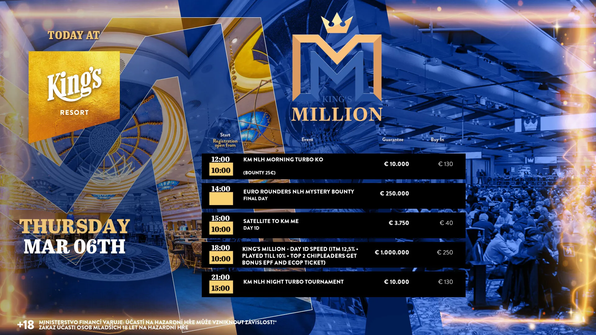 poker turnaje kings rozvadov 6.3.2025 