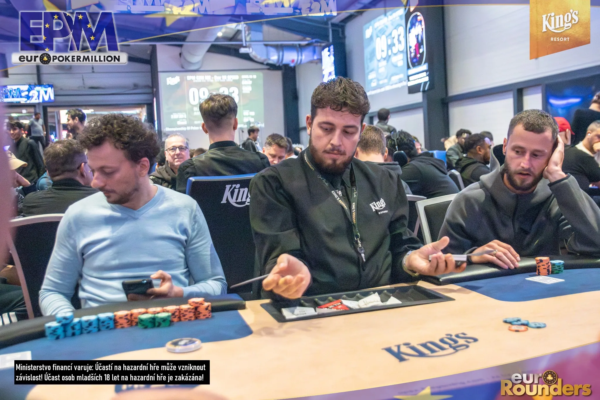 fotografie z poker turnaje euro poker million, kings rozvadov