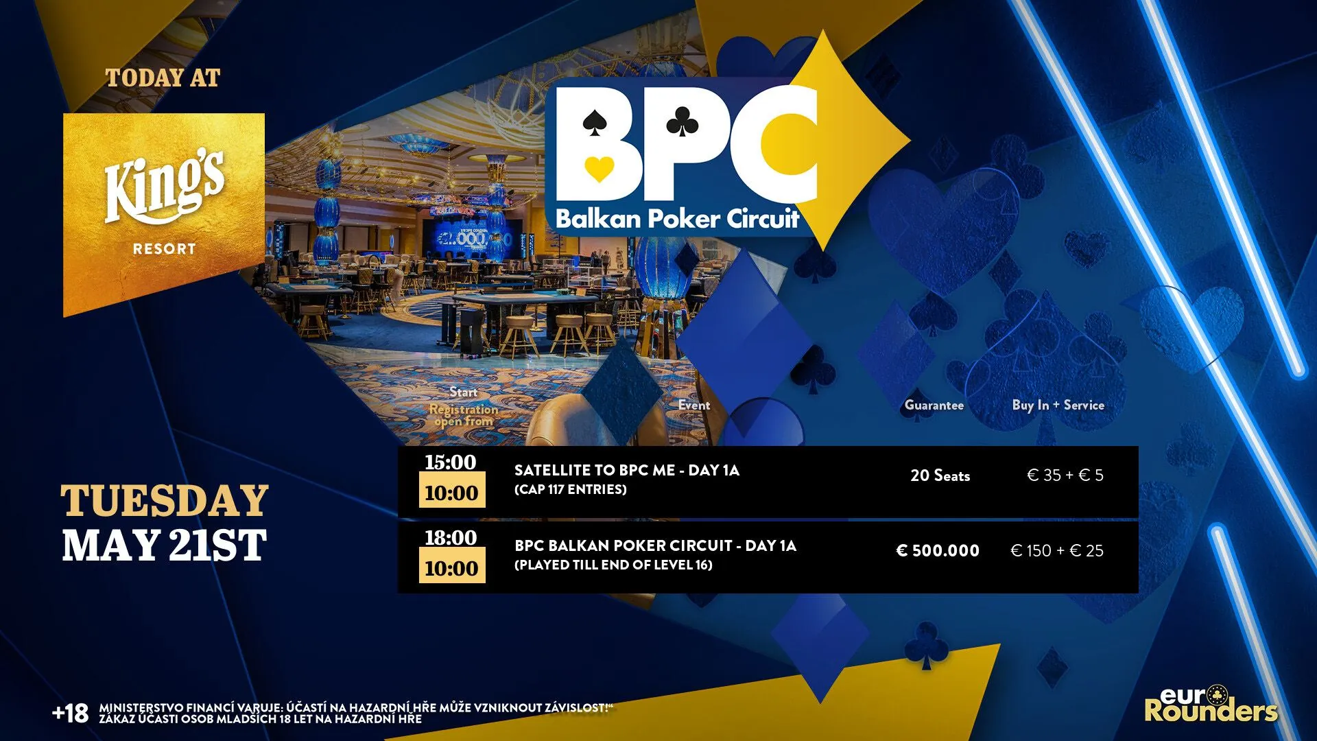 poker turnaje kings rozvadov