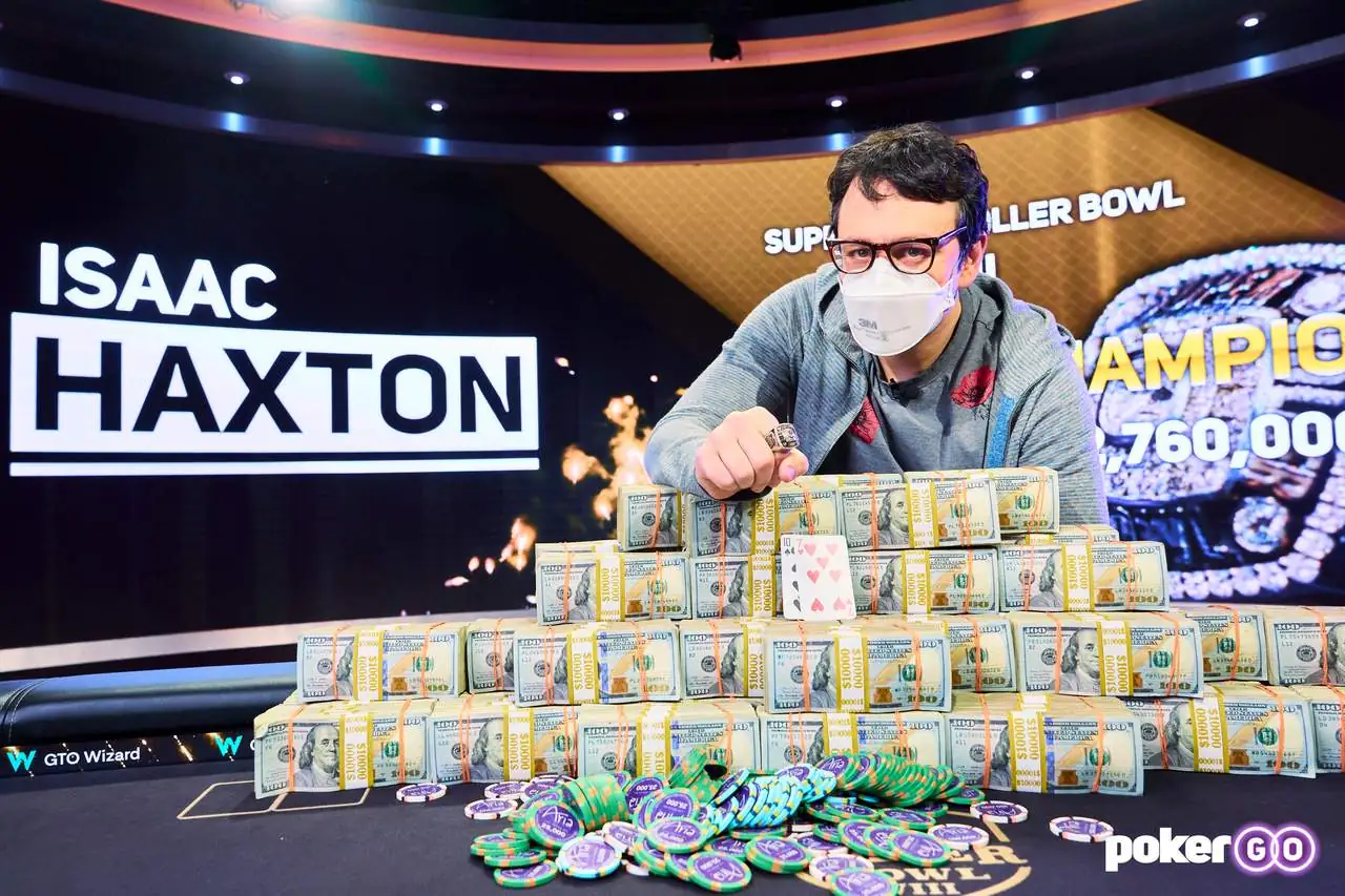 isaac haxton super high roller bowl