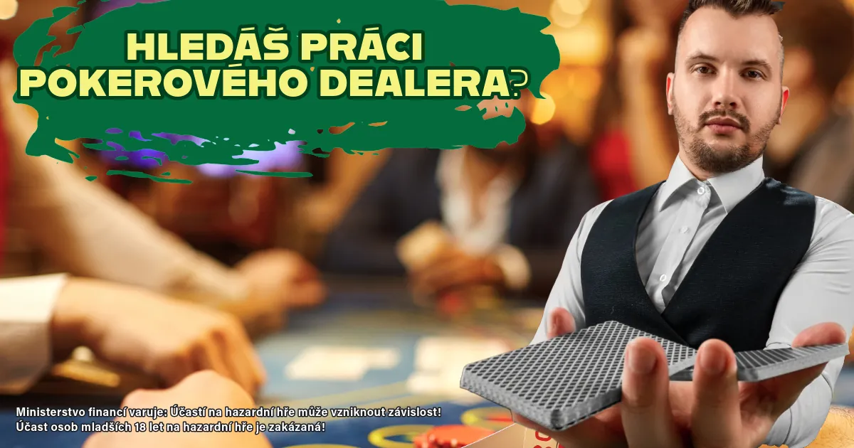 pokerovy dealer zamestnani 