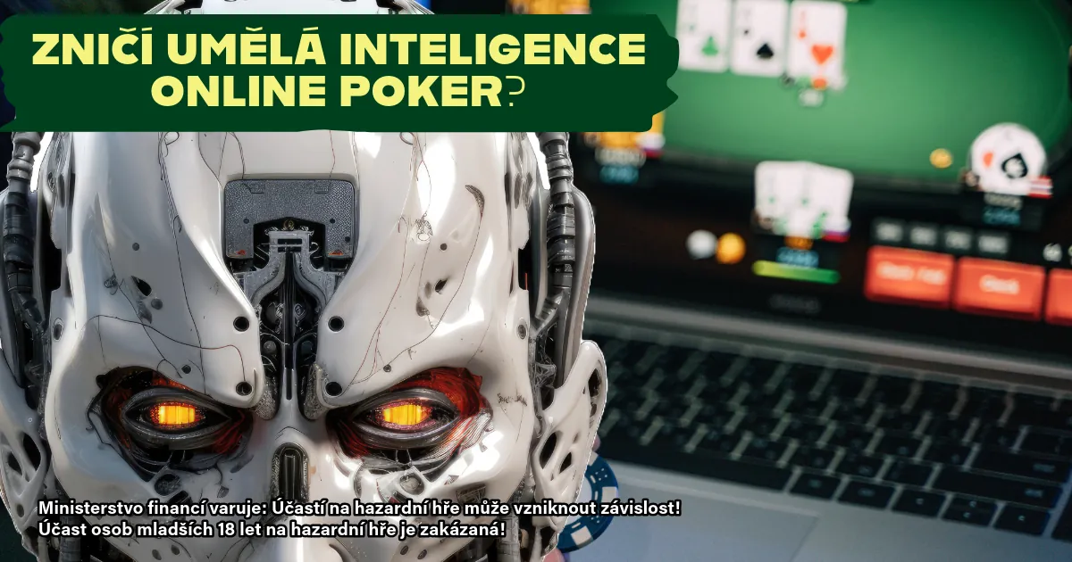 obrázek online poker stolem a umělou inteligencí