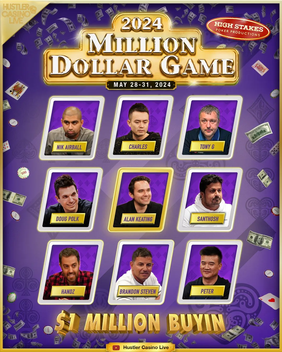 2024 million dollar game hustler casino 