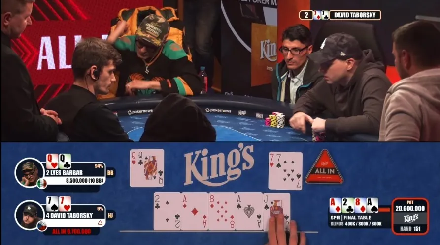 david taborsky final table