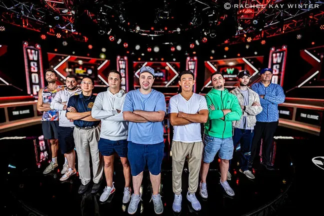 WSOP finálový stůl