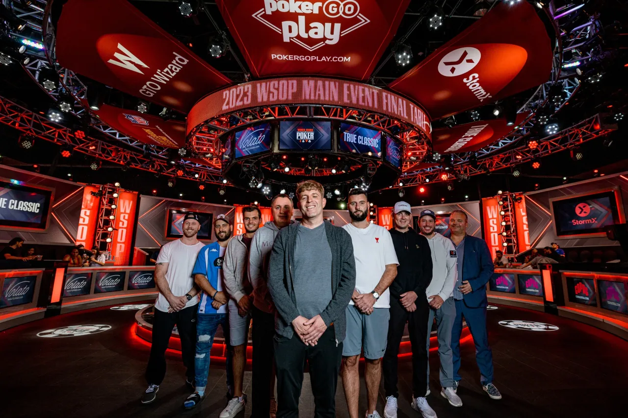Final table WSOP ME 2023