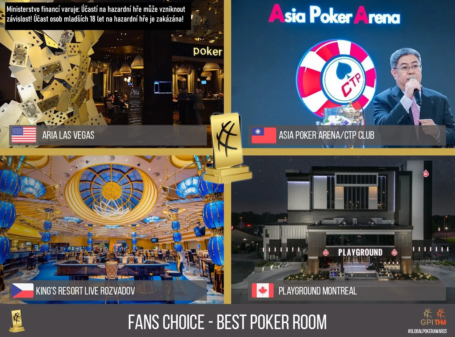 kings resort rozvadov global poker awards 2024