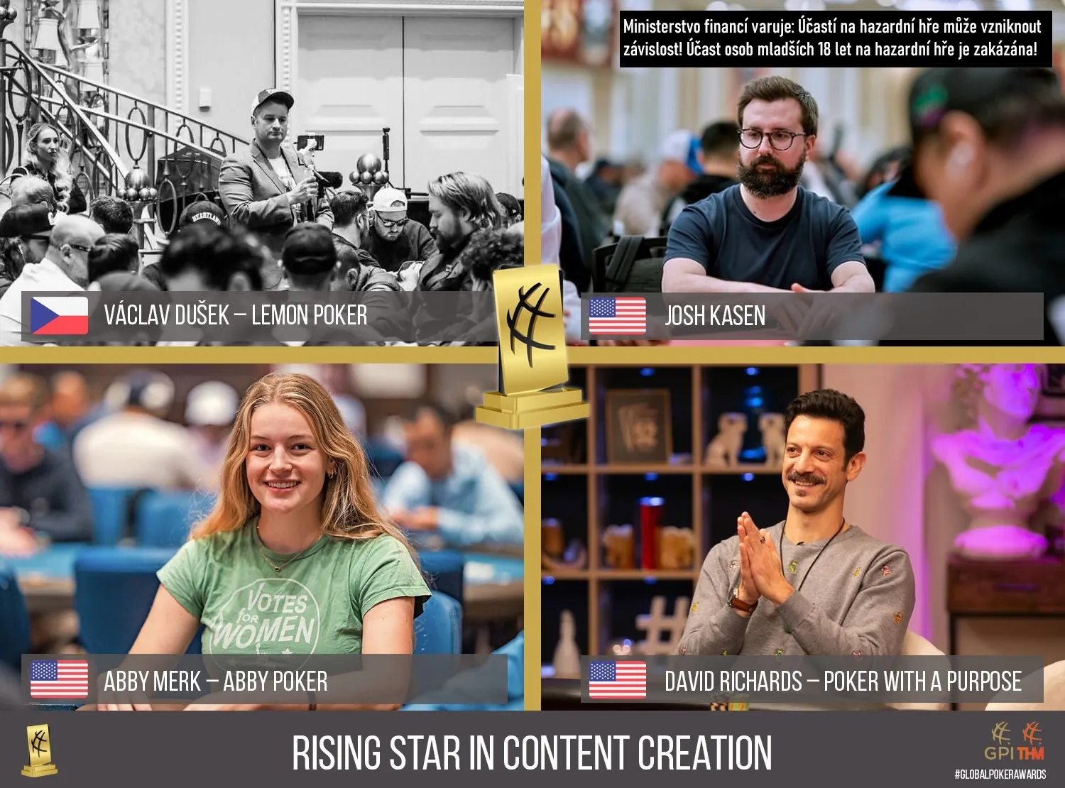 václav dušek lemon poker, global poker awards