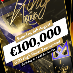 King of King’s High Roller s garancí €100,000